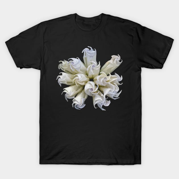 Datura Moonflower T-Shirt by CelestialStudio